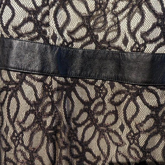 Moda International Silk and Leather Trim Dress - Picture 5 of 5